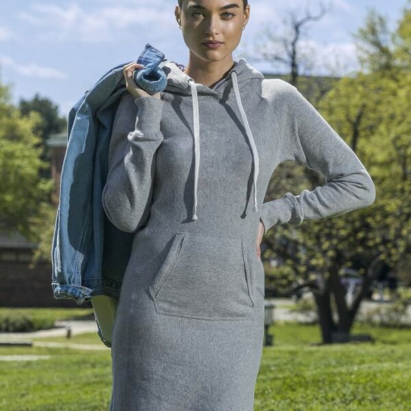 SEW N STITCHES - Women's Suzie Hooded Sweatshirt Dress Thumbnail