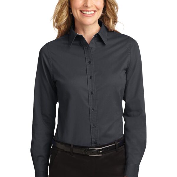 SEW N STITCHES - Ladies Long Sleeve Easy Care Shirt Thumbnail